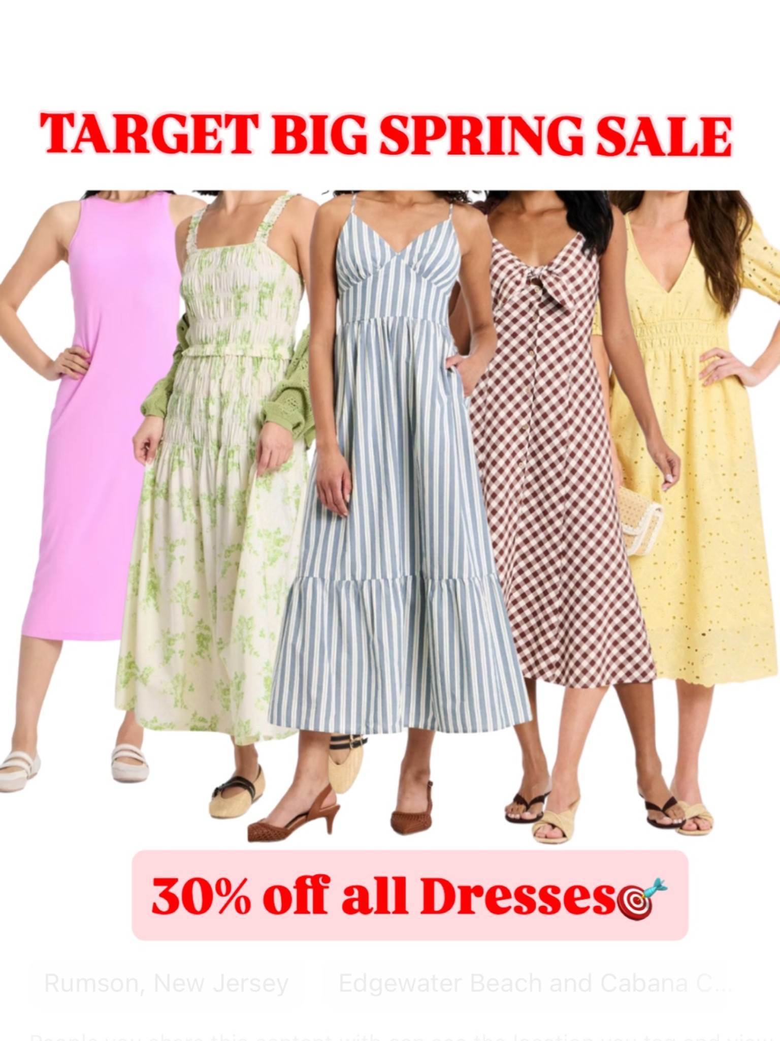 $12 TARGET🎯✨BIG SPRING SAIE  🌸Deals you’ll Love!👌 $12 shoes, $8 tops, $14 denim , $10 home and more  deals that will blow your mind!✨


✨SIZING✨Everything is petite friendly I’m 5’2” 125lbs wearing small top/dress and small/4 bottoms 
.

Target, target sale, target dress, target shoes, target spring outfits , target Athleisure, Walmart jeans, spring clothes, found it on Amazon, spring dress, spring shoes, target shoes, Walmart shoes, sandals, shoes, SPANX, Walmart finds, Walmart set, 2 piece set, Walmart sale, Skincare, anti aging skin care, pdrn, red light therapy,  jeans,, 

#LTKPetite #LTKHome #LTKSaleAlert