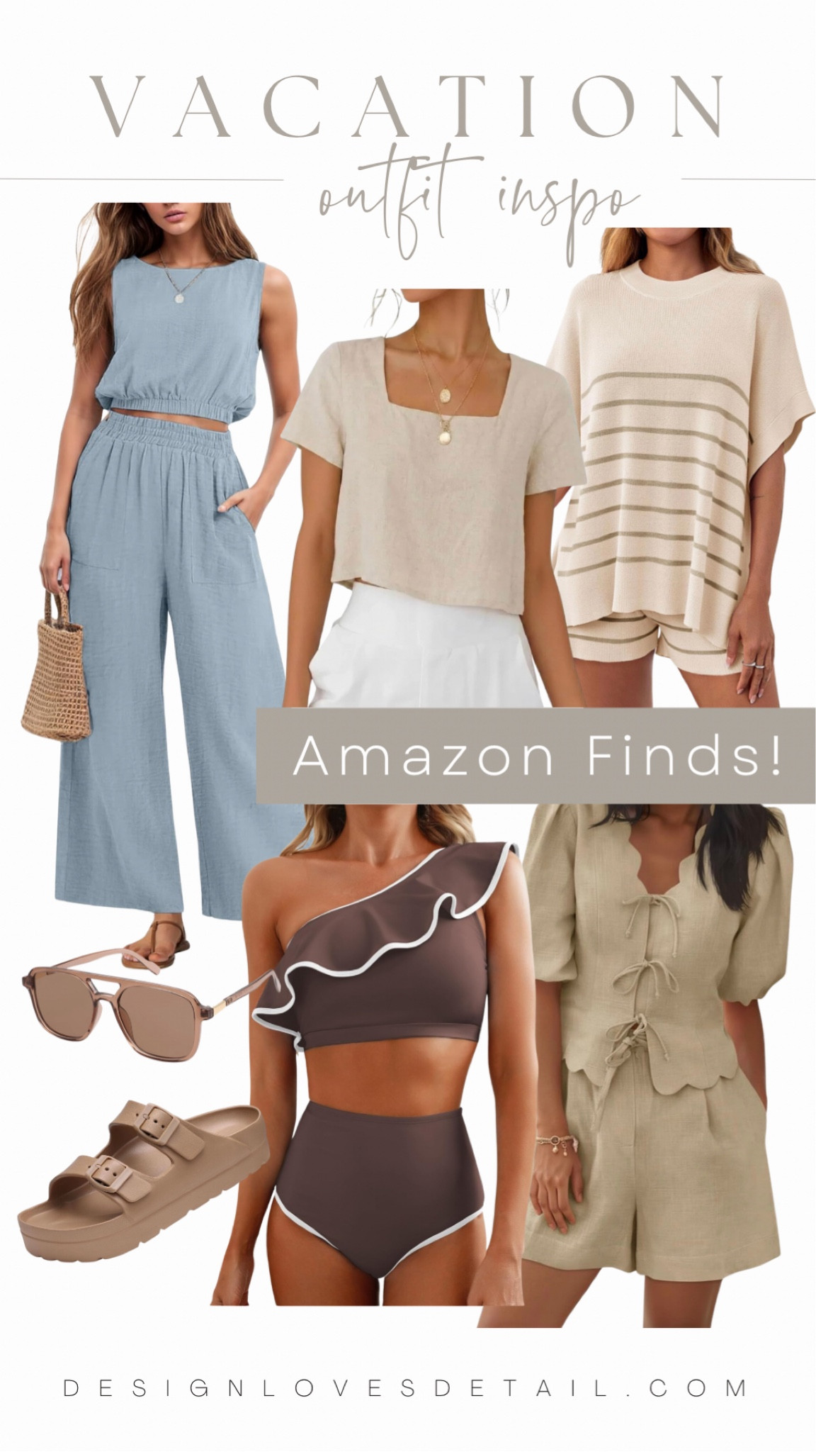 Cute + affordable finds for your next trip! Quick shipping from Amazon 

#vacationoutfits #vacationoutfitsbeach #summeroutfits #beachwear #traveloutfits

#LTKTravel #LTKSwim #LTKSaleAlert