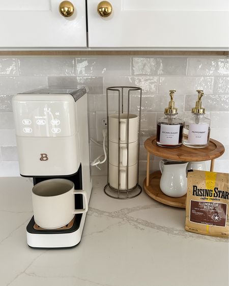 New Walmart find! #walmartpartner This single-serve sleek and programmable coffee maker is the perfect new addition to your coffee bar! I love that you can use whole beans for a freshly ground taste. ☕️
#walmarthome @walmart

#LTKfindsunder100 #LTKhome