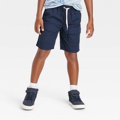 Boys' Twill Pull-On 'At The Knee' Cargo Shorts - Cat & Jack™ | Target