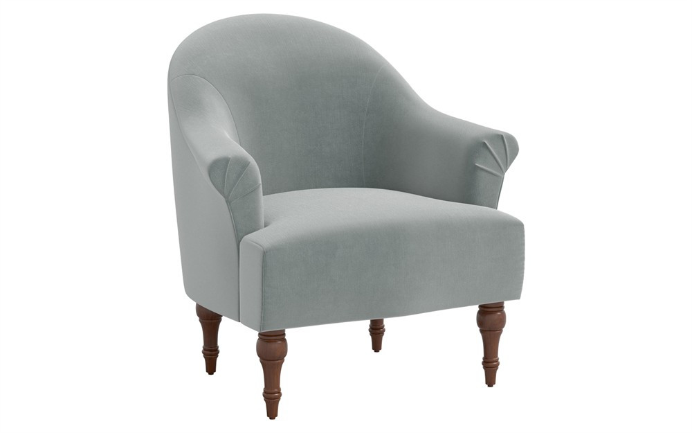 Prudence English Meadow Botanical Cotton Chair | Kathy Kuo Home