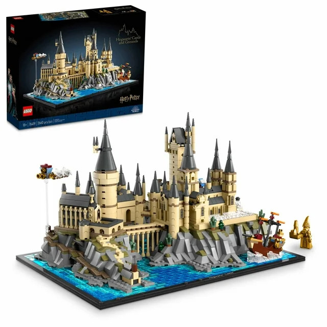 LEGO Harry Potter Hogwarts Castle and Grounds 76419 Building Set, Gift Idea for Adults, Collectib... | Walmart (US)