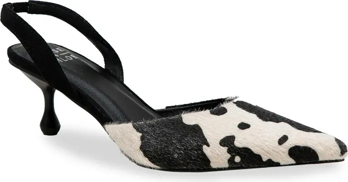Arima Faux Fur Slingback Pump (Women) | Nordstrom Rack