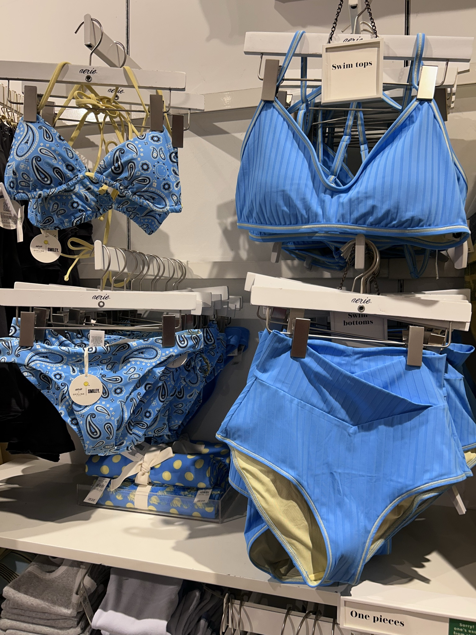 Aerie summer outfits
Aerie shorts
Aerie smiley top 
Swim suits
Bikinis 
Mix and match swimwear 

#LTKxAerie #LTKTravel #LTKSwim