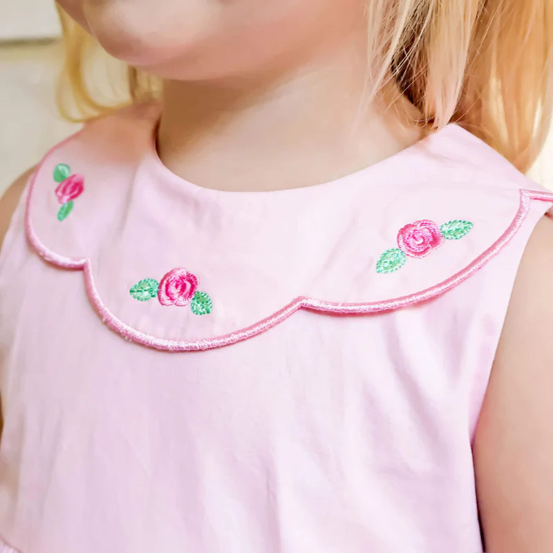 Simply Spring Flowers Pink Lena Skirt Bubble | Classic Whimsy