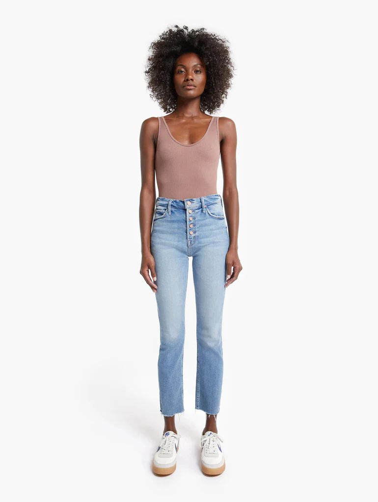 The Pixie Dazzler Ankle Fray | Mother Denim