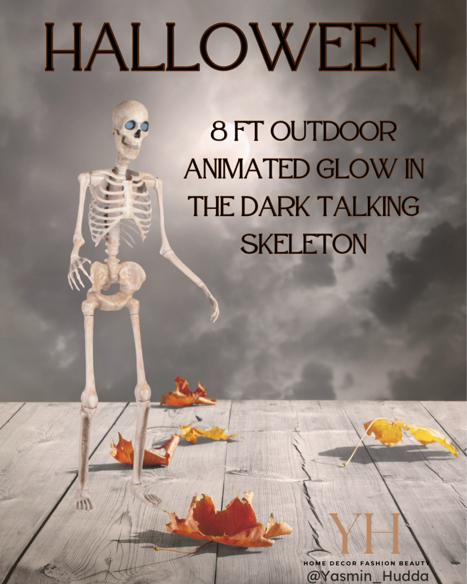 Light up talking skeleton!
Grab it now before it’s gone!

#LTKStyleTip #LTKSeasonal #LTKHome