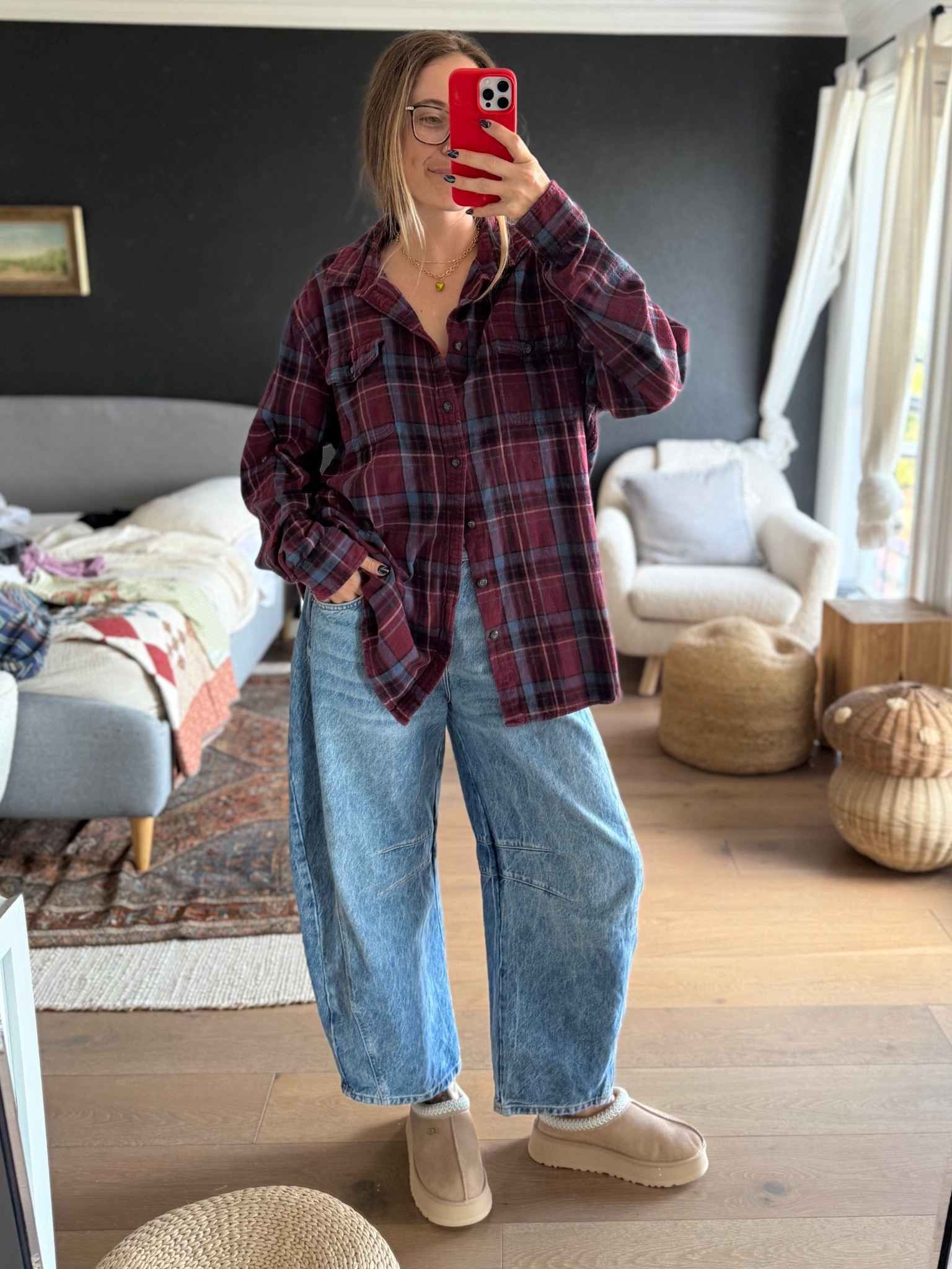 Wearing a 28 in jeans! 

#LTKmomlife #LTKTall #LTKSeasonal