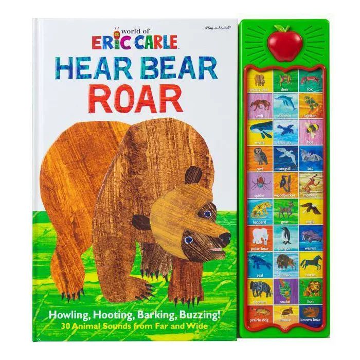 World of Eric Carle, Hear Bear Roar 30 Animal Sound Board Book | Target