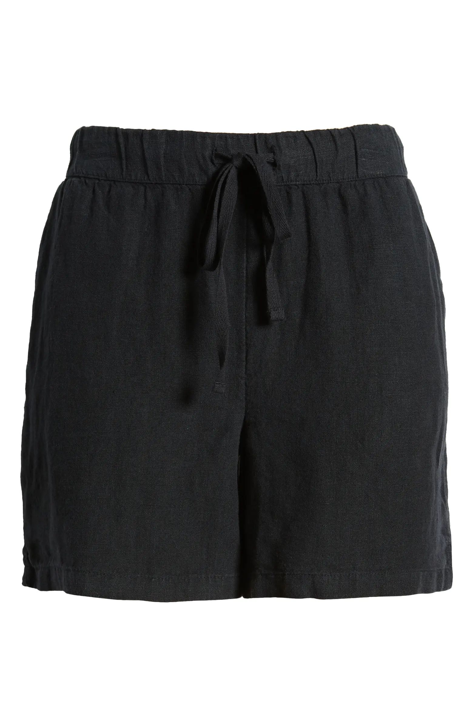 Caslon® Linen Drawstring Shorts | Nordstrom | Nordstrom