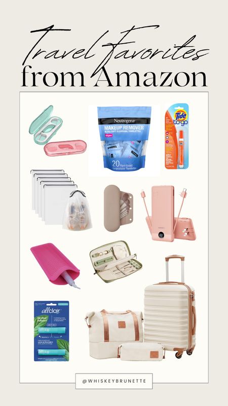 Must Have travel essentials from Amazon! If you’re taking a road trip or flight soon these are some things to grab.

Travel Finds | Amazon Travel | Amazon Road-trip | Road Trip Must Have | Travel Must Haves

#LTKfindsunder50 #LTKfamily #LTKtravel