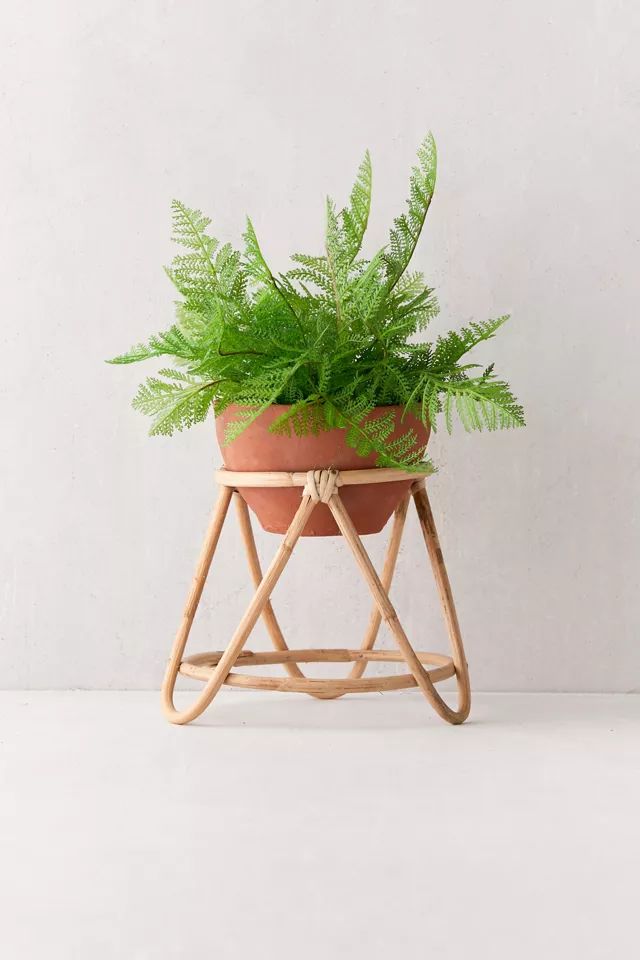 Terracotta 7” Planter And Stand | Urban Outfitters (US and RoW)