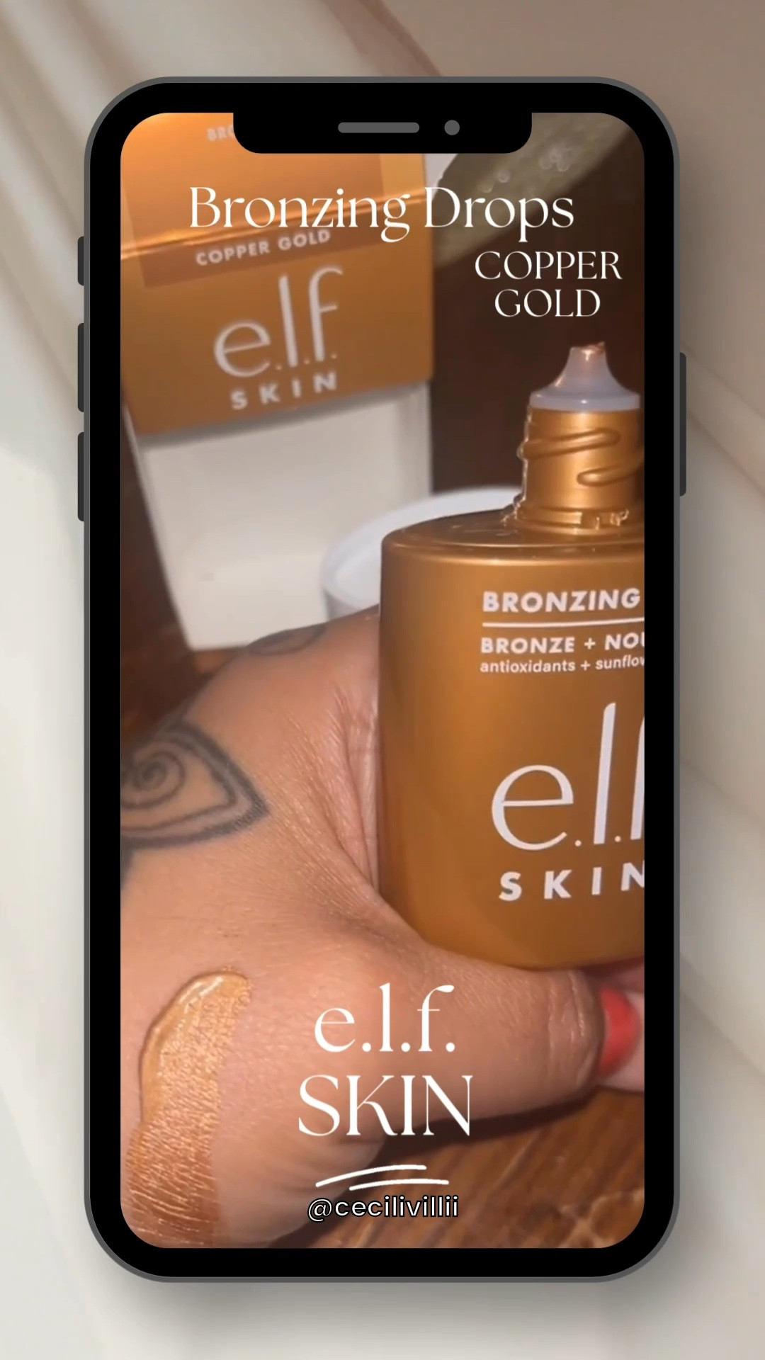 I love getting the e.l.f. SKIN Bronzing Drops from Walmart ✨

Copper Gold is my favorite 🤩 

#LTKBeauty