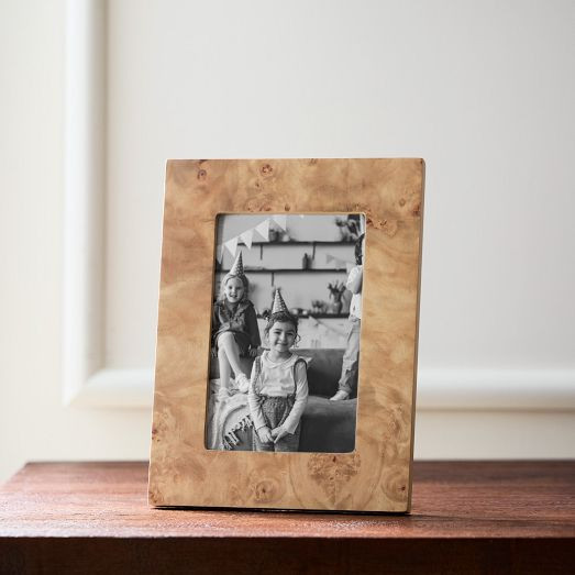 Burled Wood Tabletop Frames | West Elm (US)