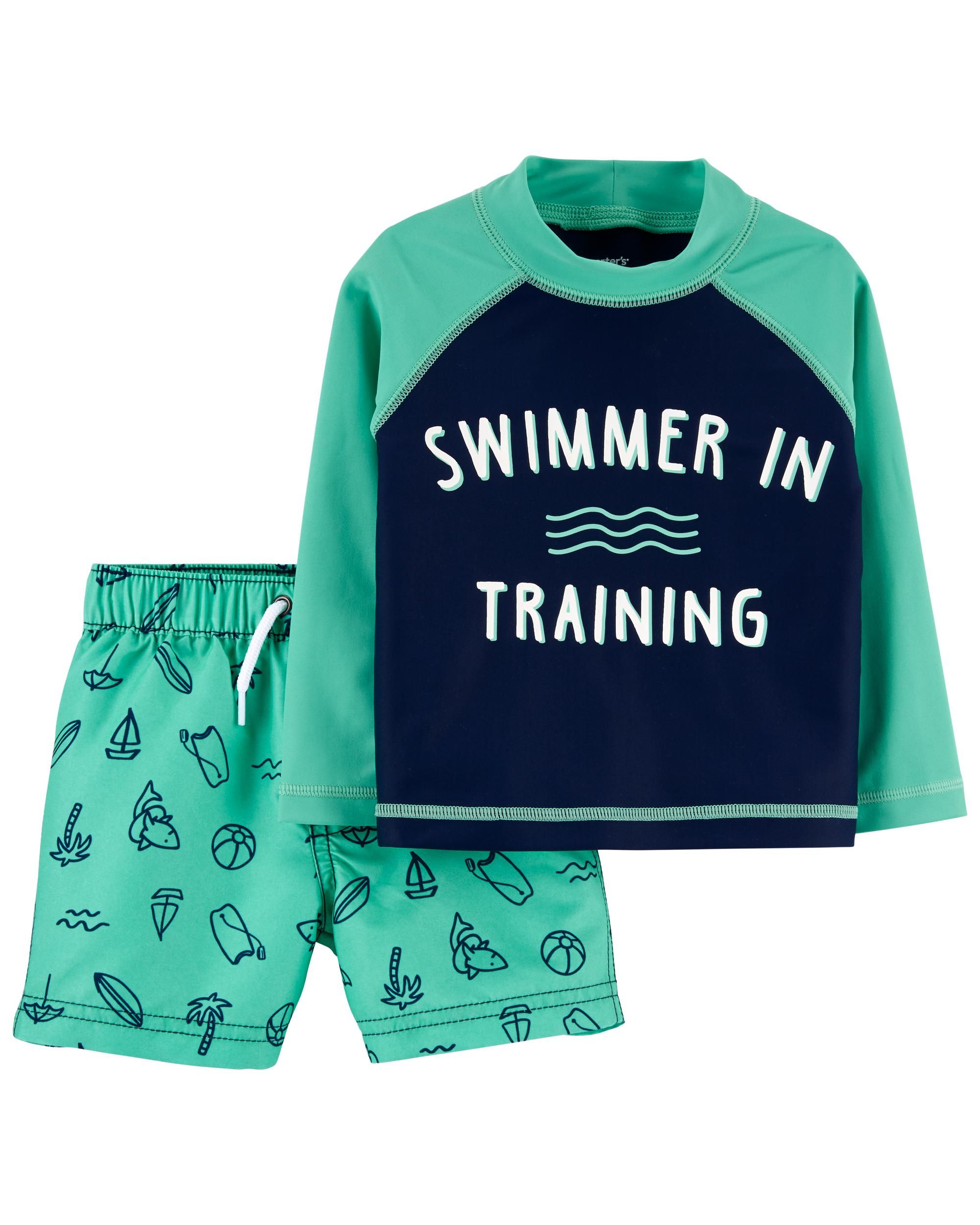 Carter's Swimmer Rashguard Set | Carter's