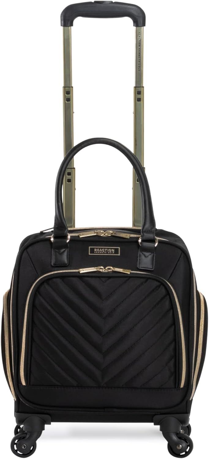 Kenneth Cole Reaction Women's Chelsea Luggage Chevron Softside 8-Wheel Spinner Expandable Suitcas... | Amazon (US)