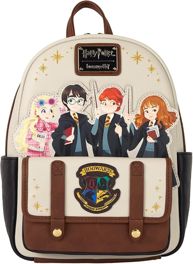 Loungefly Harry Potter Spring Flap Pocket Mini Backpack | Amazon (US)