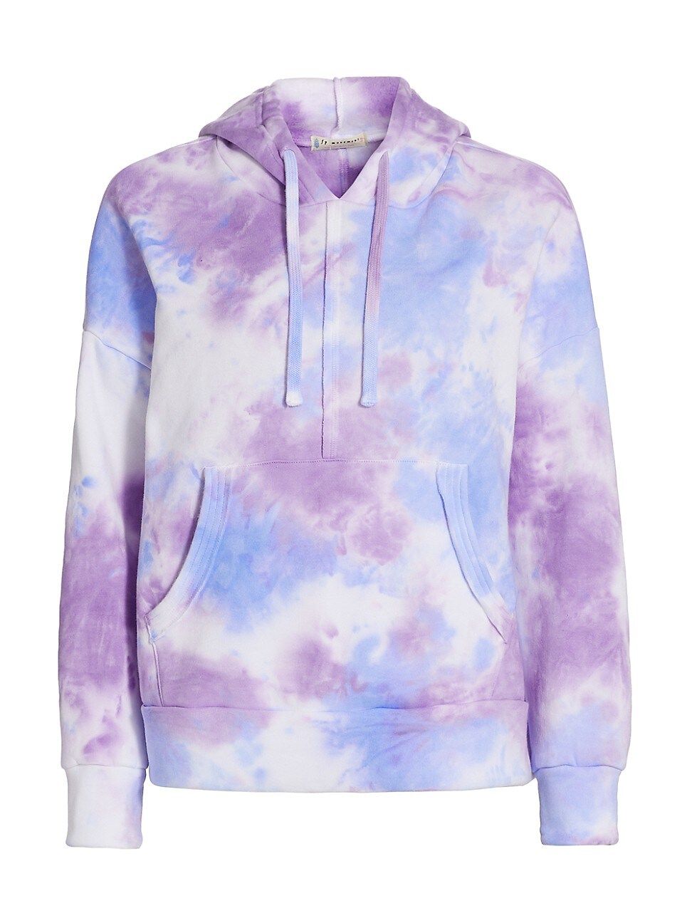 Free People Women's Tie-Dye Popover Hoodie - Purple Tie Dye - Size Medium | Saks Fifth Avenue