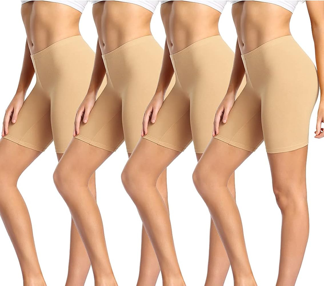 wirarpa Women's Cotton Boy Shorts Underwear Anti Chafing Soft Biker Short Plus Boy Shorts Panties... | Amazon (US)