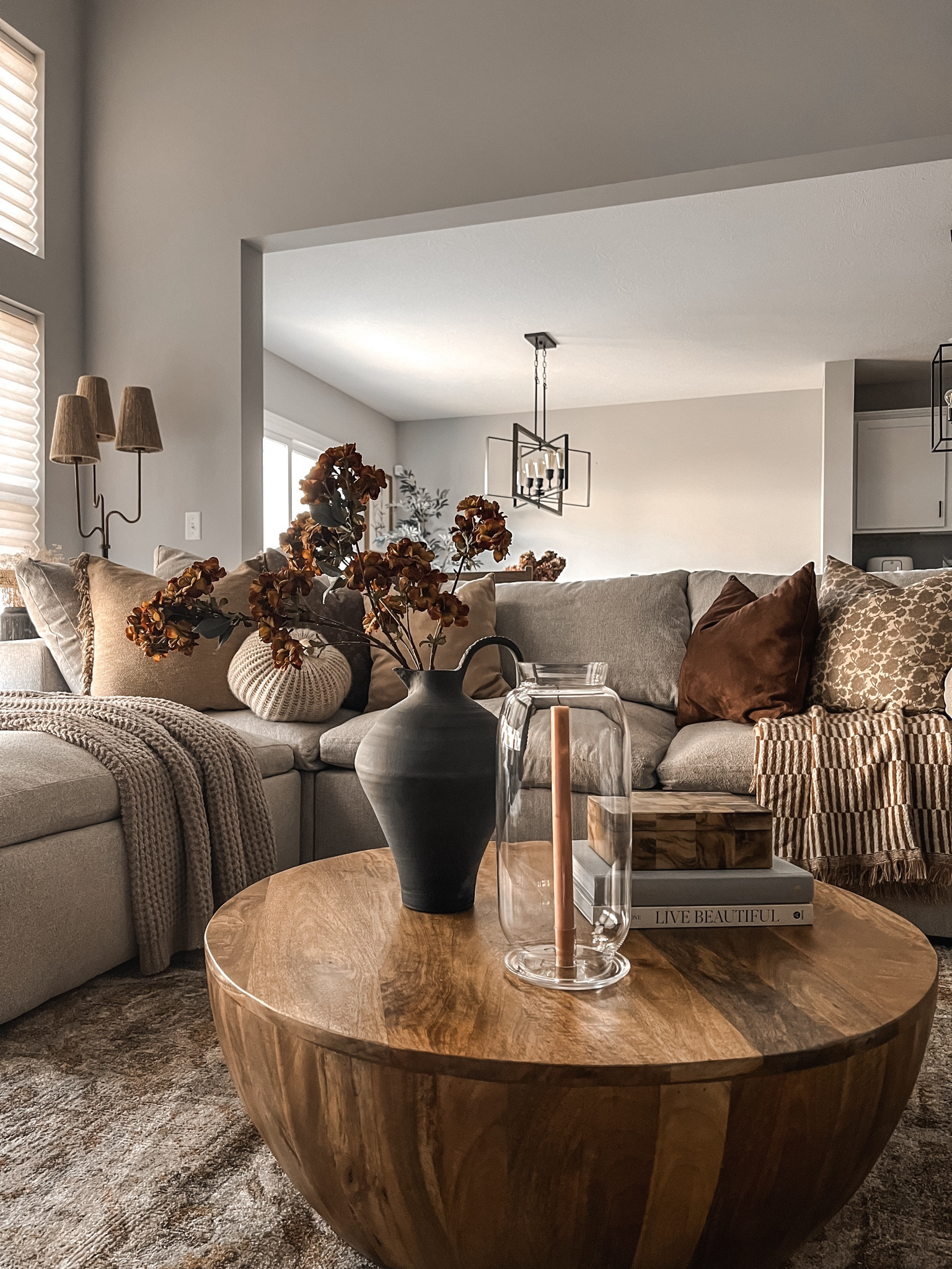 Fall Living Room | Fall Decor | Fall Styling | Sofa Sectional | Coffee Table Styling | Vase Styling | Fall Stems | Loloi Area Rug | Fall Pillows | Floor Lamp

#LTKSeasonal #LTKStyleTip #LTKHome