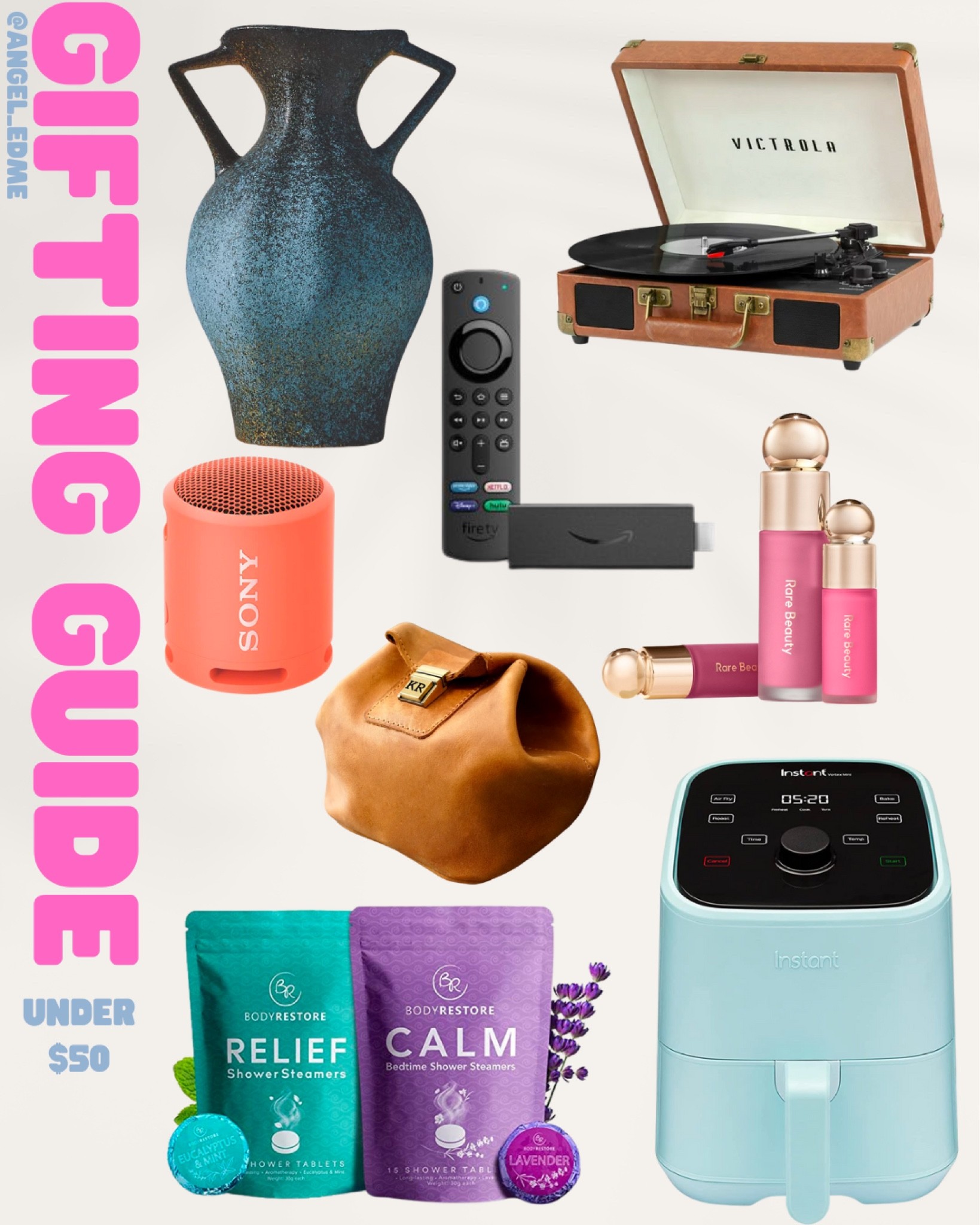 Gift Guide: Here are some gift ideas for under $50. Check out the rest of my gift guides to find the right list to fit your budget and who or what you are looking for 


#giftguide
#holiday
#Christmas
#Hanukkah
#Kwanzaa

#LTKHoliday #LTKSeasonal #LTKunder50