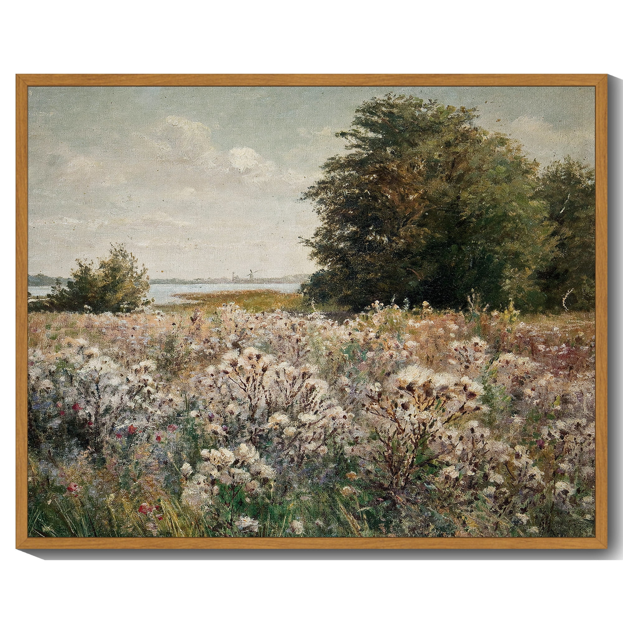 Drsoum Vintage Flower Landscape Wall Art Classic Retro Wildflower Wall Prints Farmhouse Kitchen B... | Walmart (US)