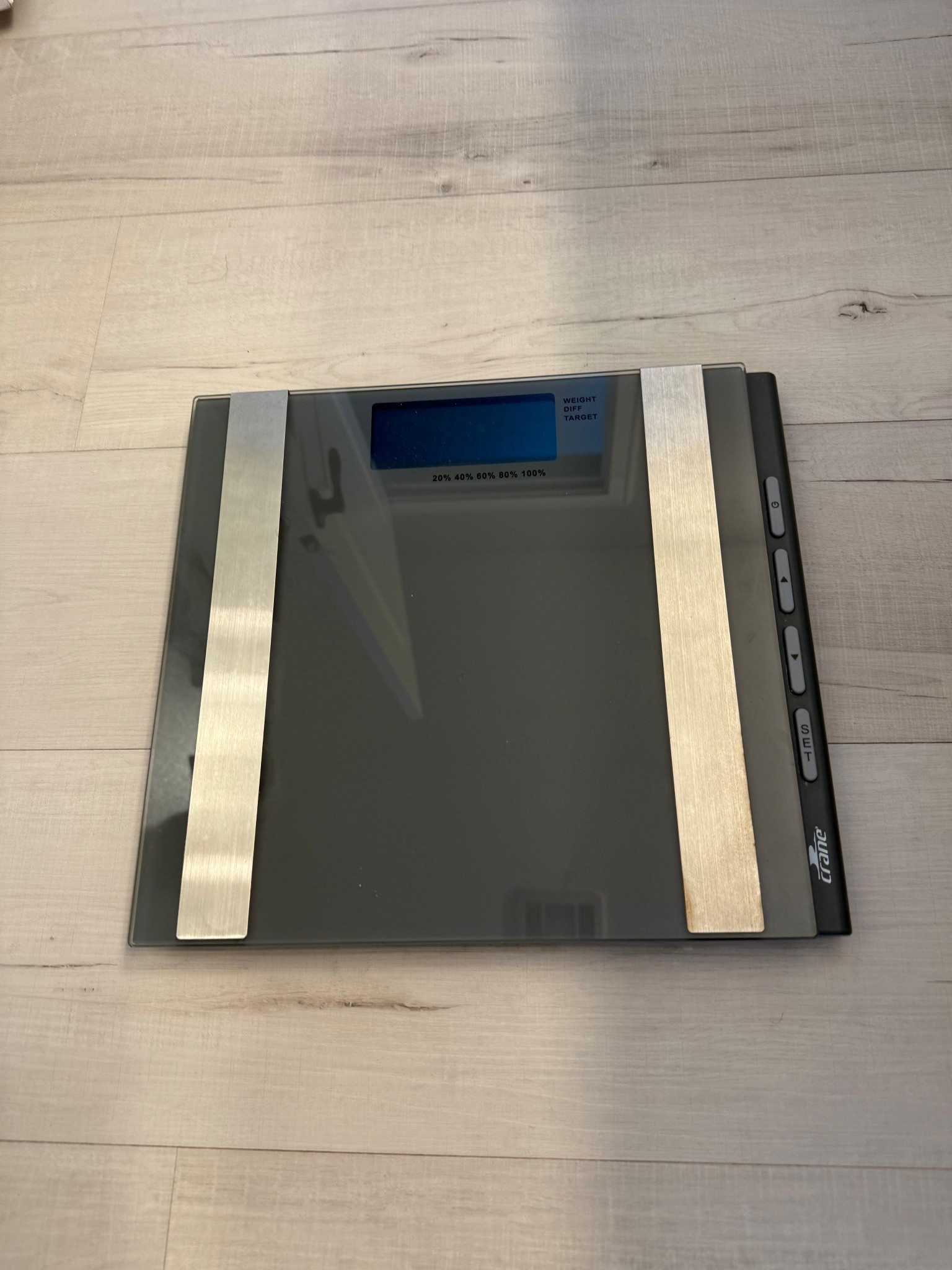 I don’t use this body composition scale often but it’s there when I need it. 💪🏾

#LTKActive #LTKfitnessgoals #LTKselfcare