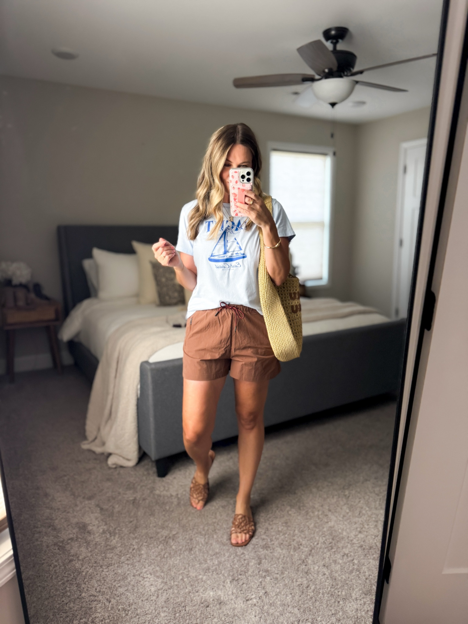 Easy everyday summer fit. I’m wearing smalls in the top and shorts. They fit true to size and generously. Both come in more color ways.

#LTKootd #LTKSeasonal #LTKOver40