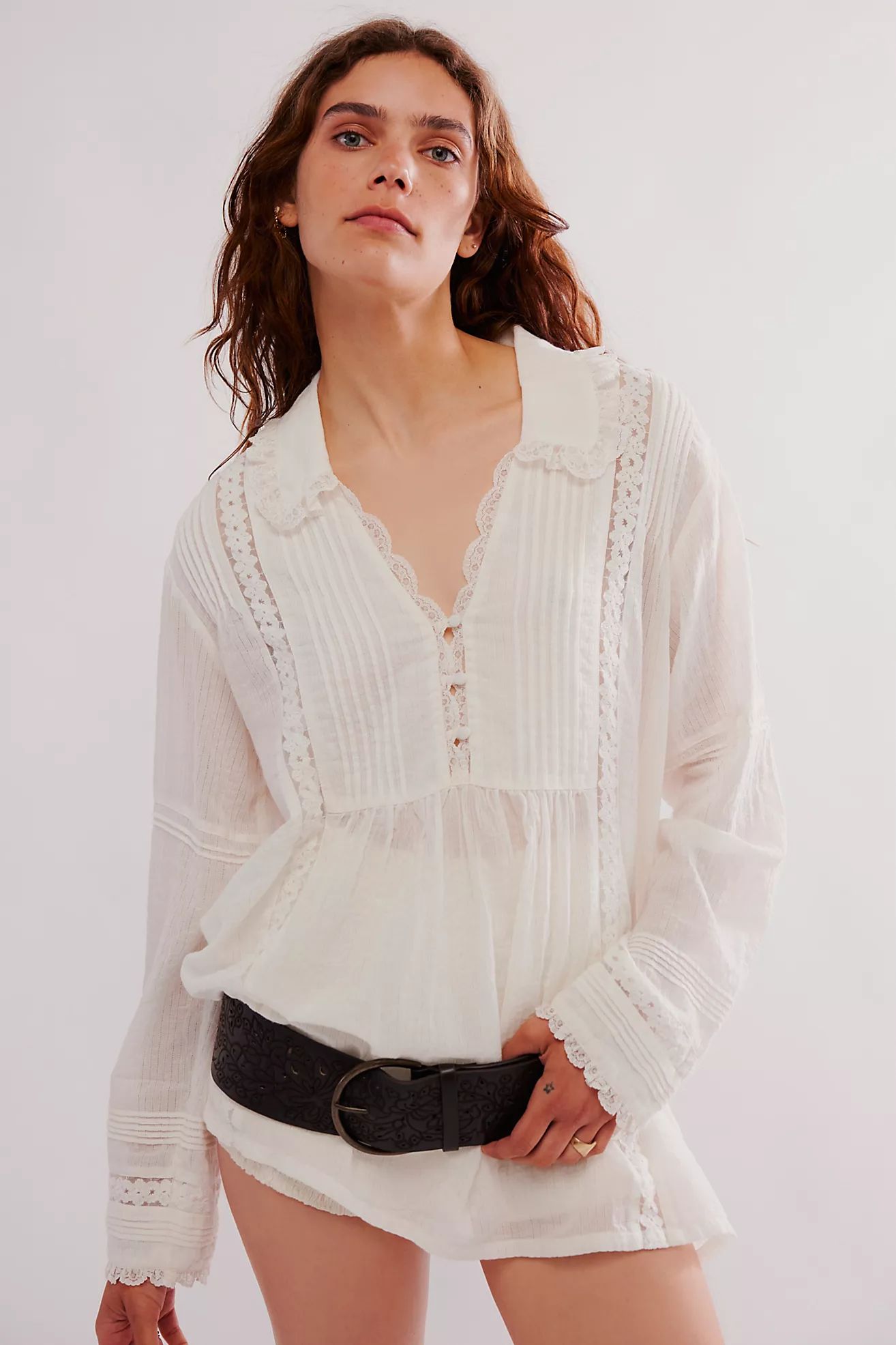 Sweet Escape Lace Tunic | Free People (Global - UK&FR Excluded)