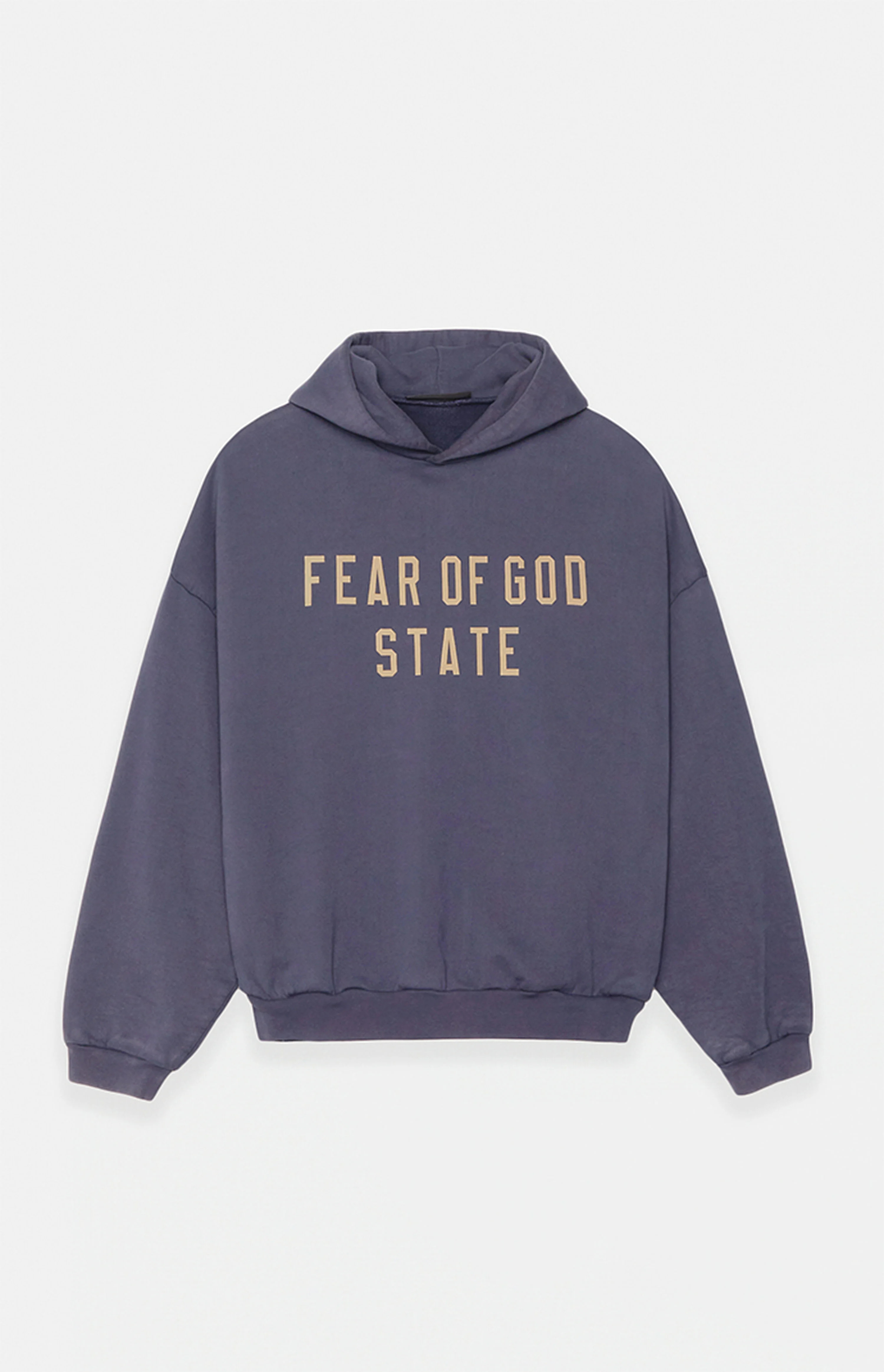 Fear of God Essentials Marine Heavy Fleece Hoodie | PacSun