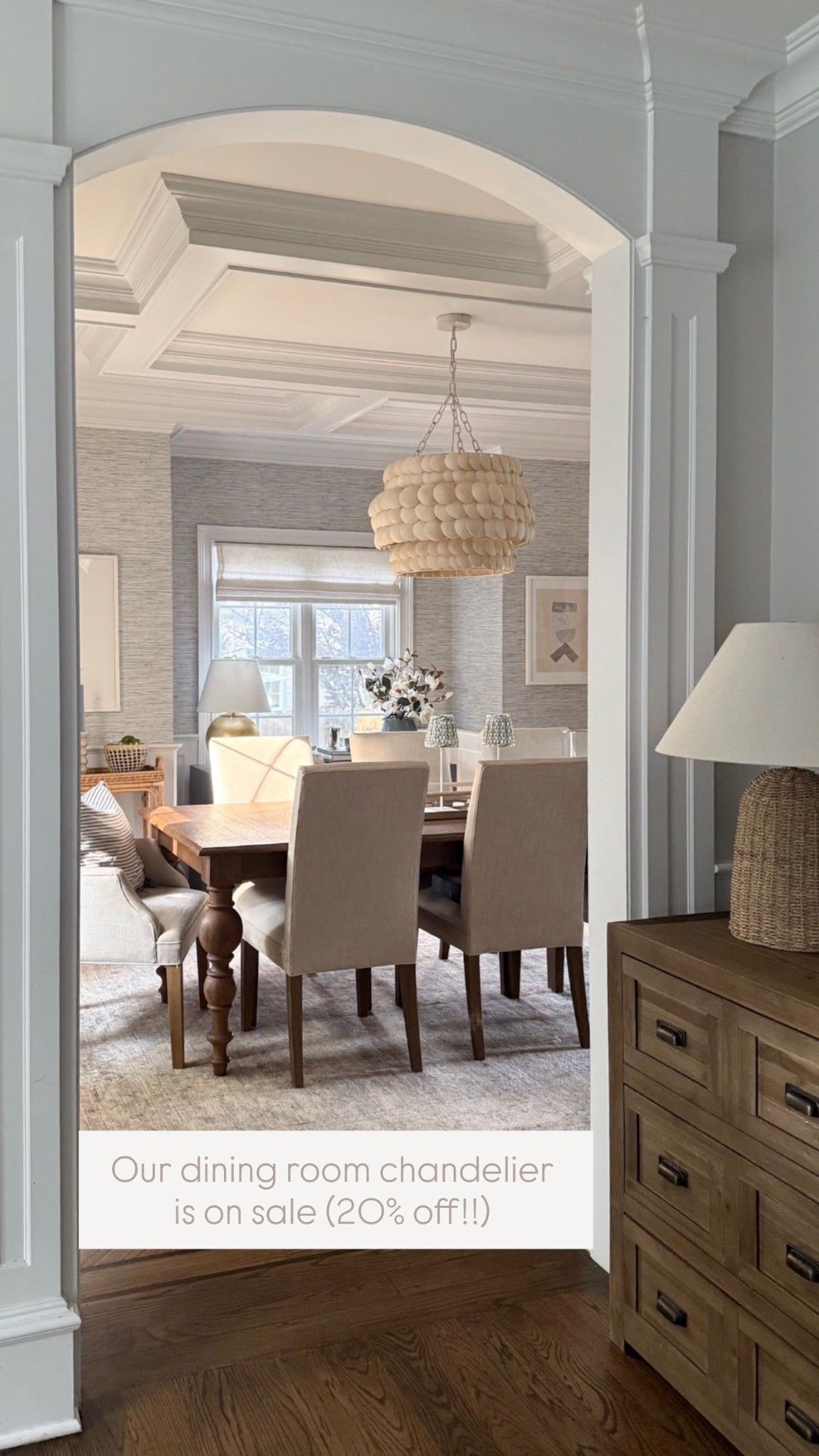 Our dining room chandelier is on sale (20% off!!)


Dining room, chandelier, lighting, dining room inspo, dining room decor, spring home, spring decorating, console table decor, Serena & Lily, wallpaper, girlonthehudson, neutral home, modern coastal, minted art, cozy home

#LTKSaleAlert #LTKdayinmylife #LTKHome