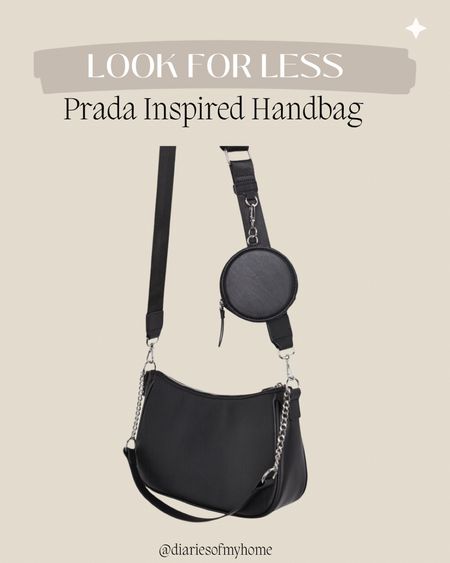 Prada Reedition Look for Less!

#designerdupe #lookforless #designerinspired #prada #blackbag #handbags #bougieonabudget #budgetfriendly #affordablefashion #fashion 

#LTKitbag #LTKstyletip #LTKFind
