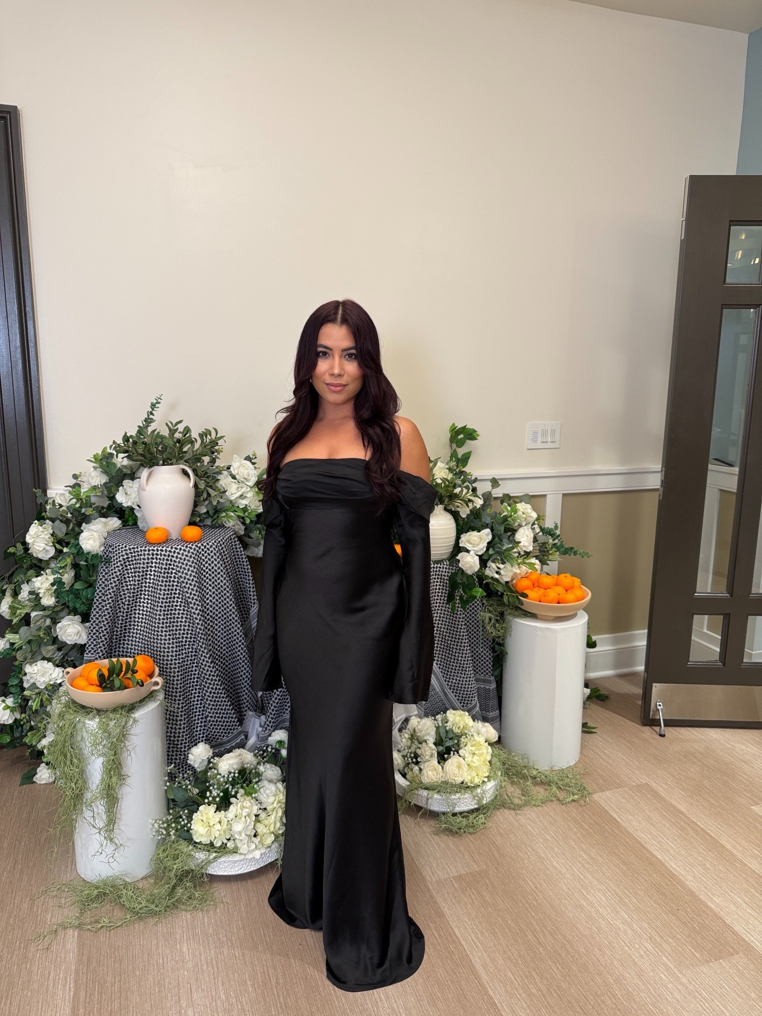 Wearing a size large in @babyboo
#gowns #dresses #weddingguest #weddingguestdress #blackdresses #semiformalgown

#LTKFallSale #LTKStyleTip #LTKMidsize