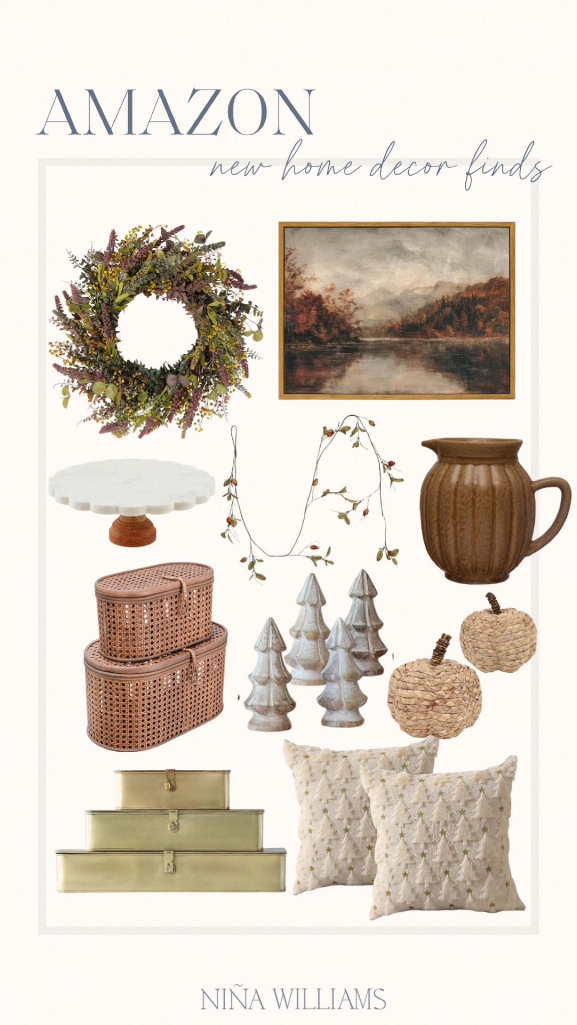 Amazon new home decor finds! Fall home decor - holiday home decor - neutral home decorr

#LTKHoliday #LTKHome #LTKFindsUnder100