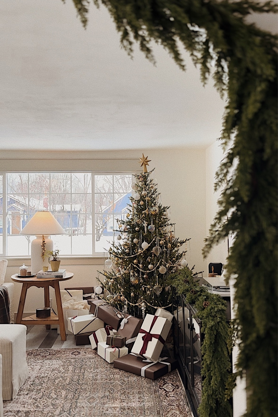 Gorgeous and realistic faux Christmas trees - 7ft Norway spruce pictured in my home and linked 

#LTKSeasonal #LTKHoliday #LTKhome