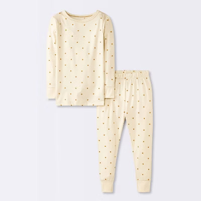 Toddler Girls' 2pc Long Sleeve Smooth Jersey Snug Fit Pajama Set - Cloud Island™ | Target