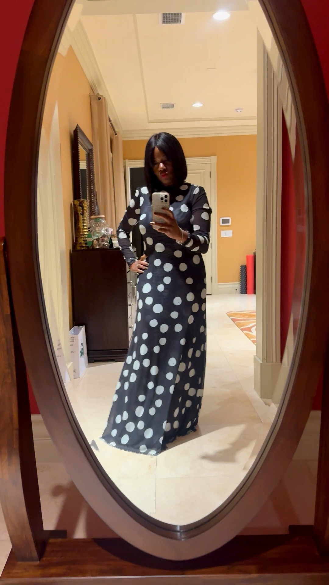 Polka dots for the win!!!! 

#LTKgrwm #LTKOver40 #LTKNYFW