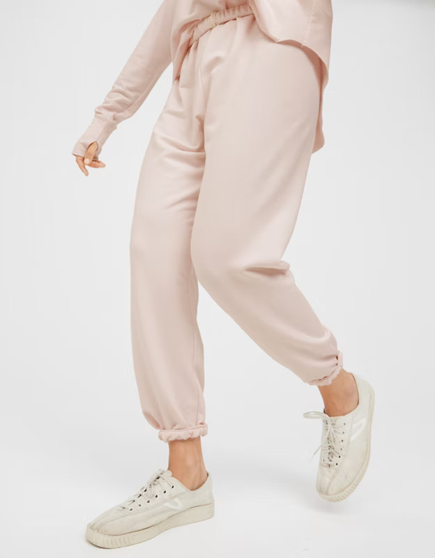 OFFLINE By Aerie OTT Fleece Full Length Jogger | Aerie