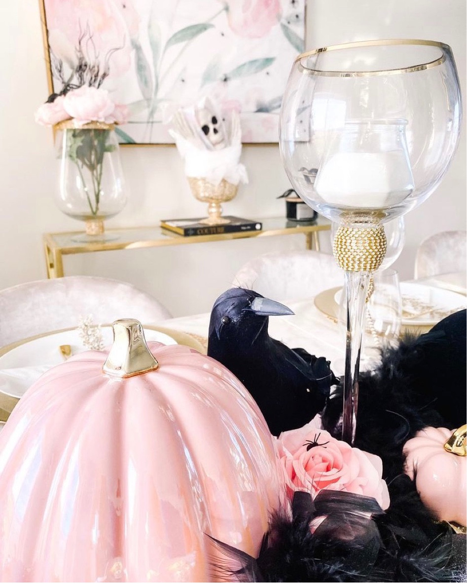 Last year’s Halloween tablescape details. 🕯🌸🕷

#LTKhome #LTKHalloween #LTKunder50