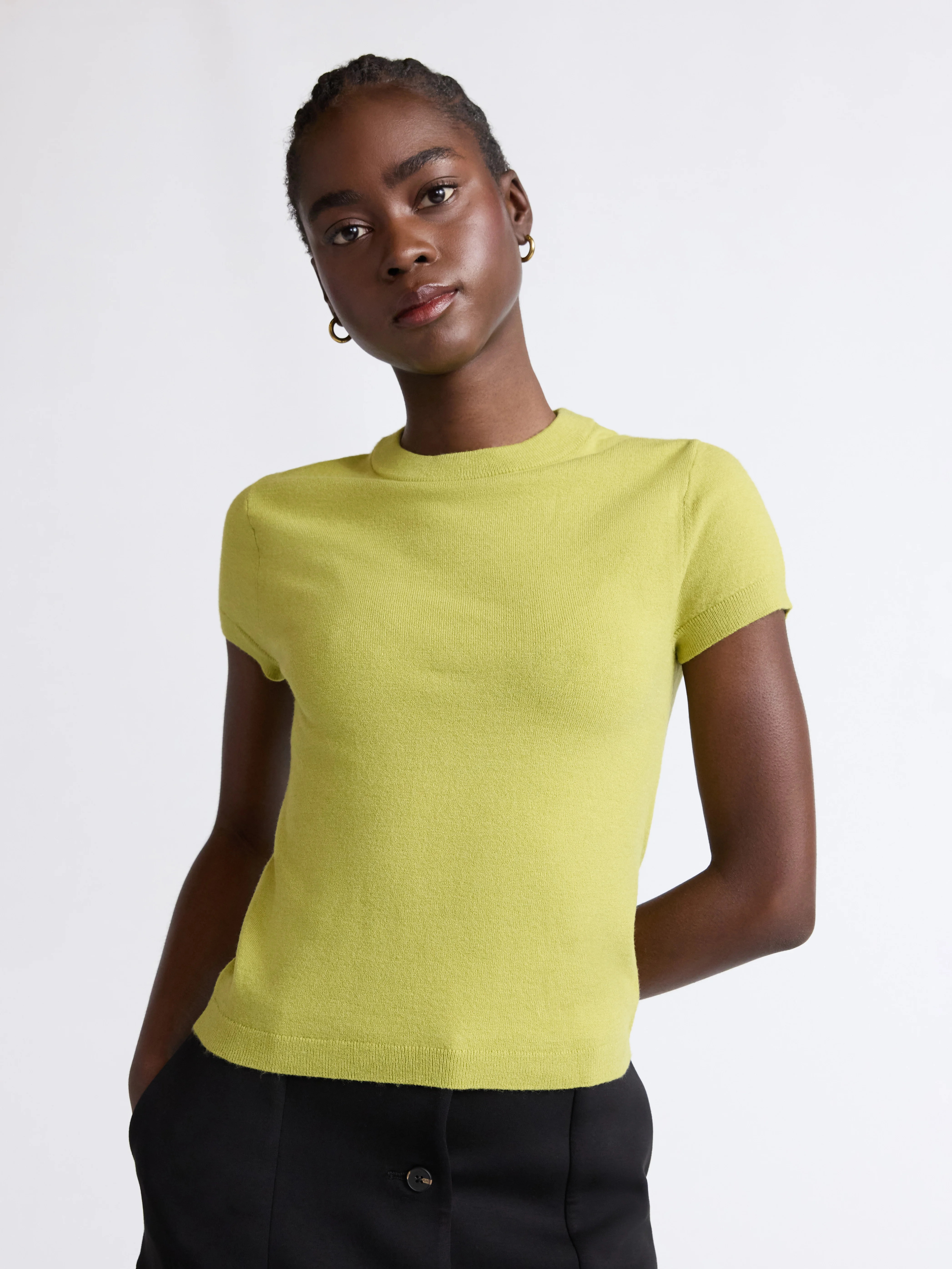 Scoop Women's and Women’s Plus Sweater Tee with Short Sleeves, Lightweight, Sizes XS-4X | Walmart (US)