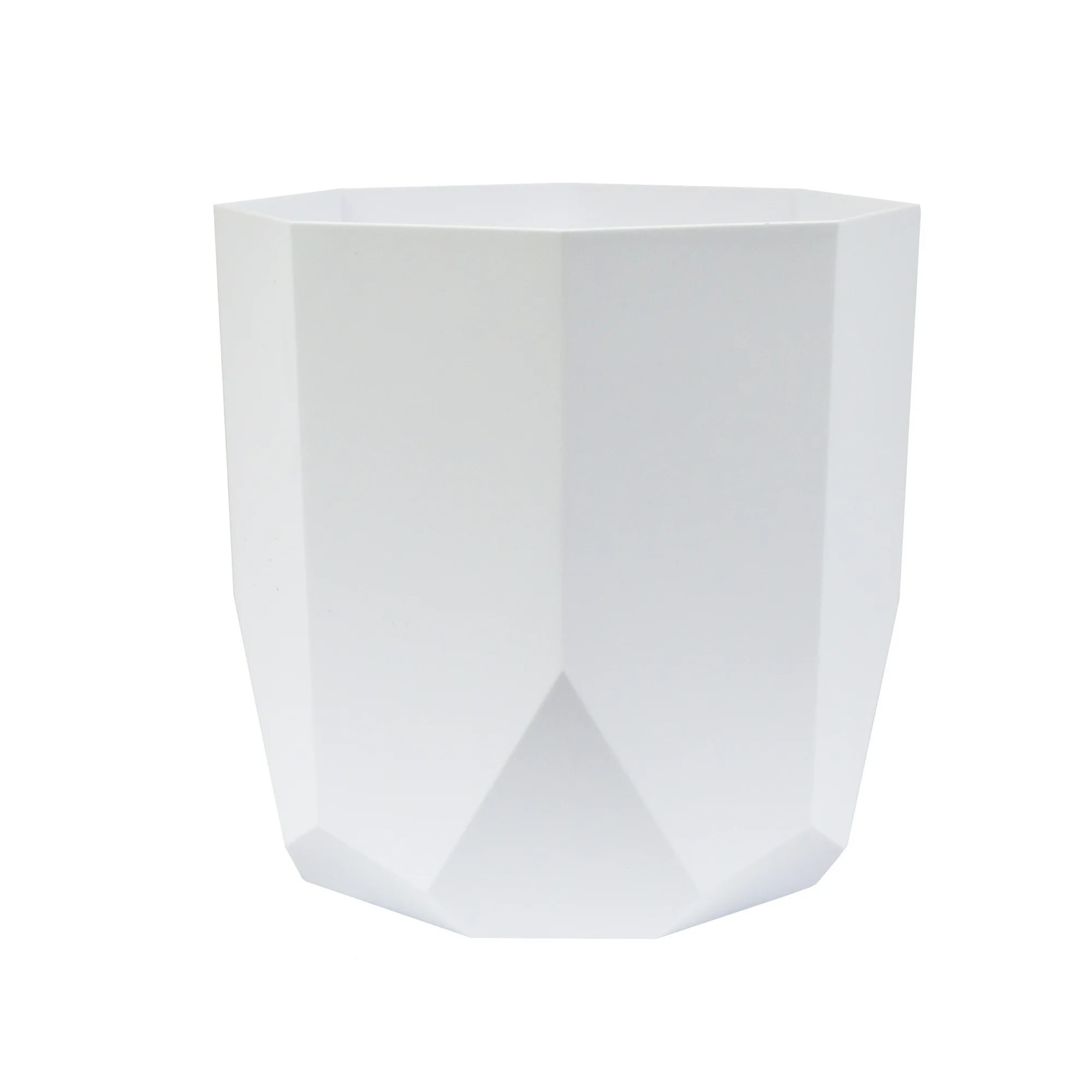 Bloem 10-in Tuxton Geometric Resin Planter - Casper White | Walmart (US)