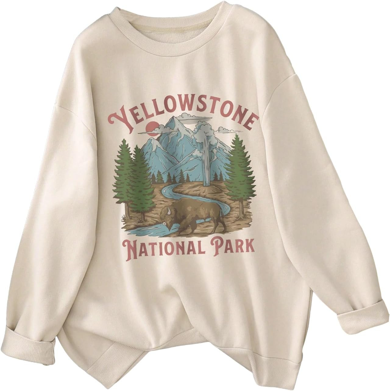 SOLY HUX Women's Letter Graphic Print Pullover Casual Tops Sweaters Crewneck Long Sleeve Sweatshi... | Amazon (US)