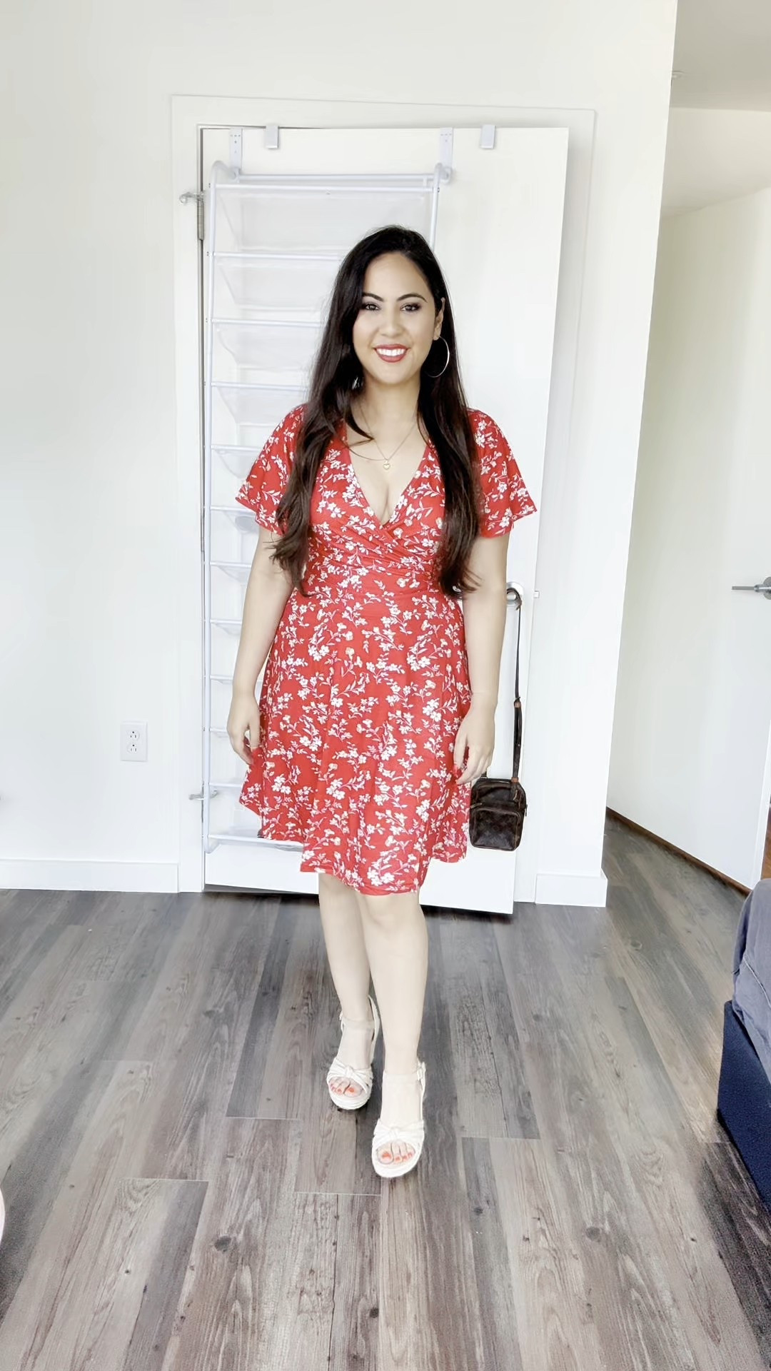 Not sure why the app messed with the color of the video