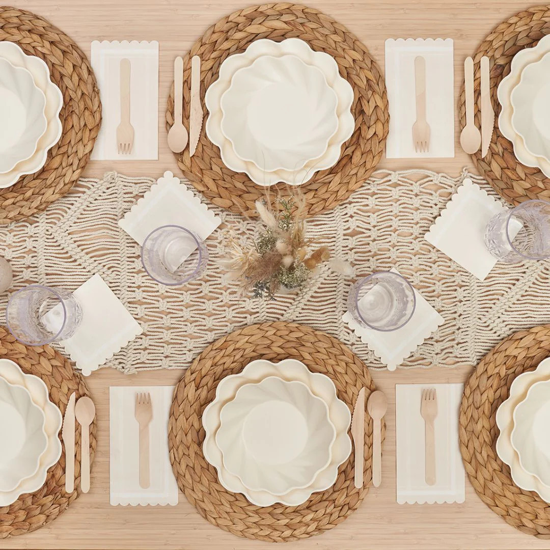 Simply Eco Compostable Table Setting Cream | Sophistiplate