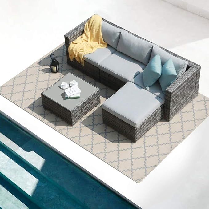 Patio Set.  Pool Furniture | Amazon (US)