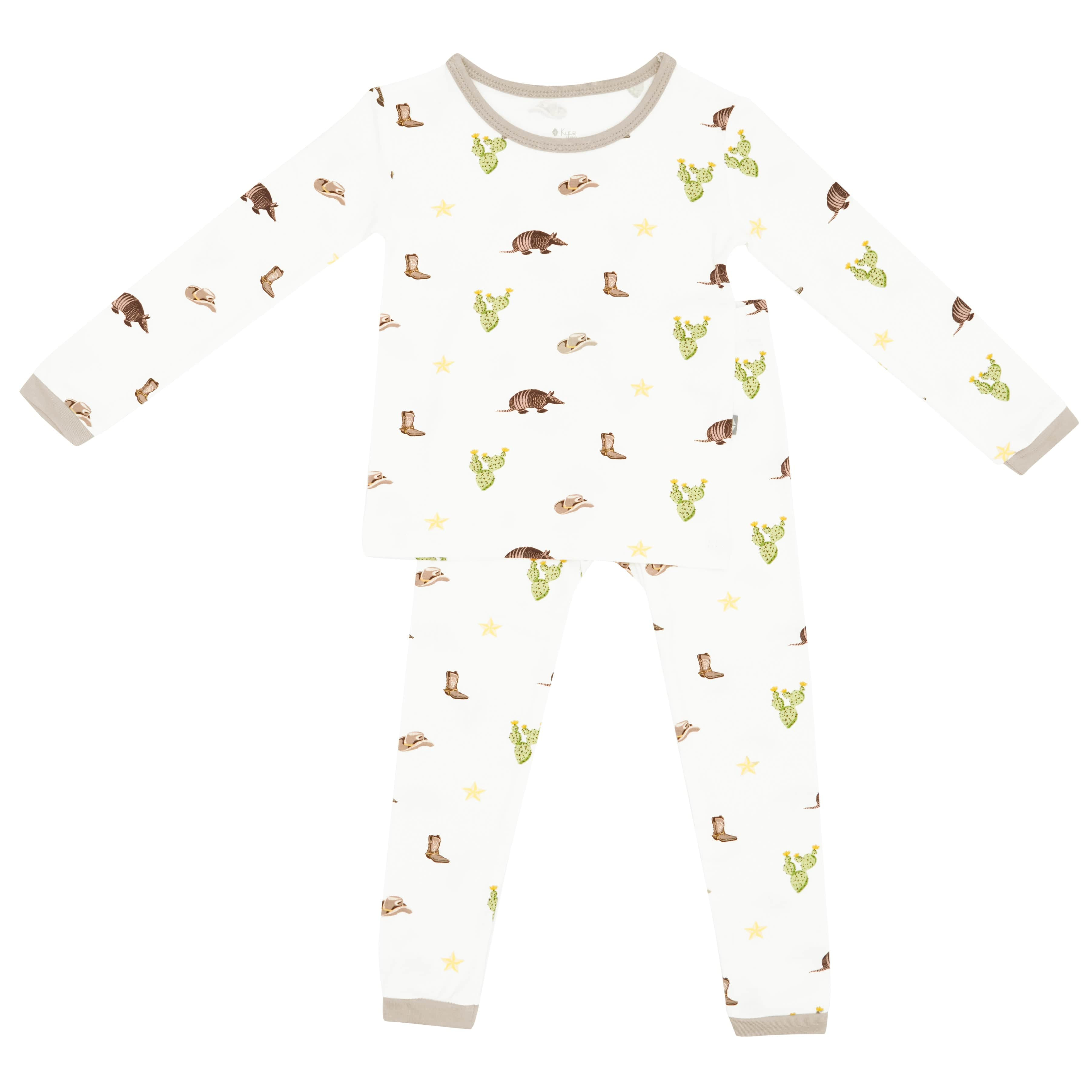 Long Sleeve Pajamas in Western | Kyte BABY