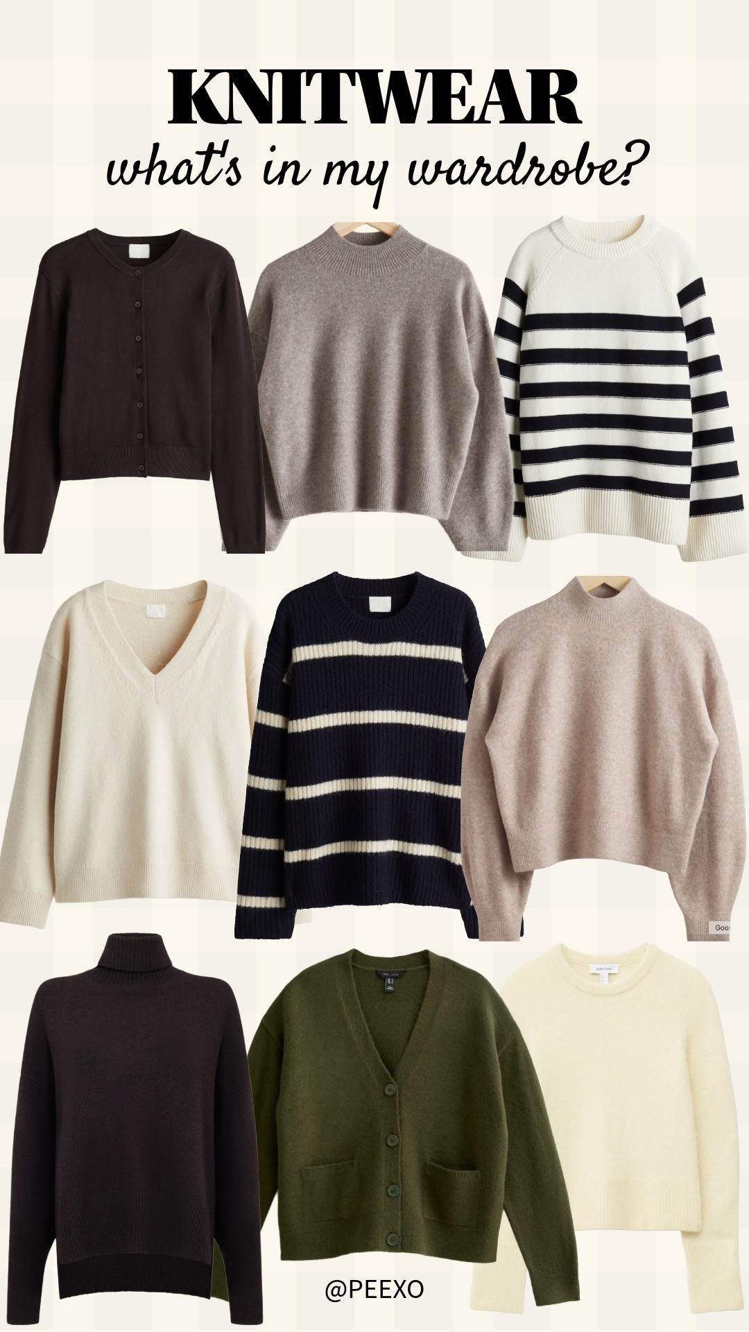 My knitwear collection ✨

#LTKuk