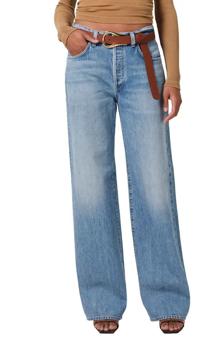 Annina High Waist Wide Leg Jeans | Nordstrom
