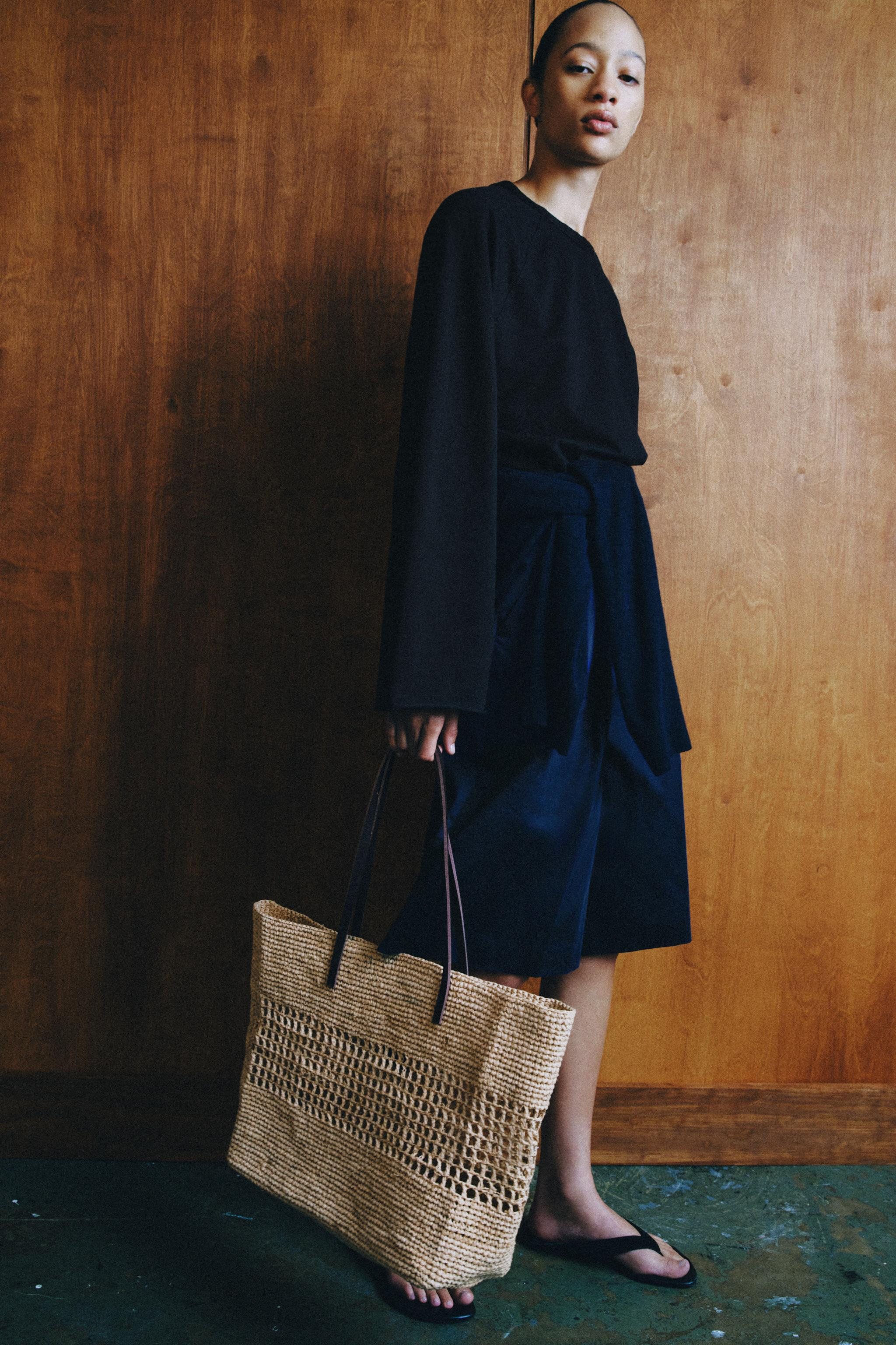 RAFFIA TOTE BAG | Zara UK