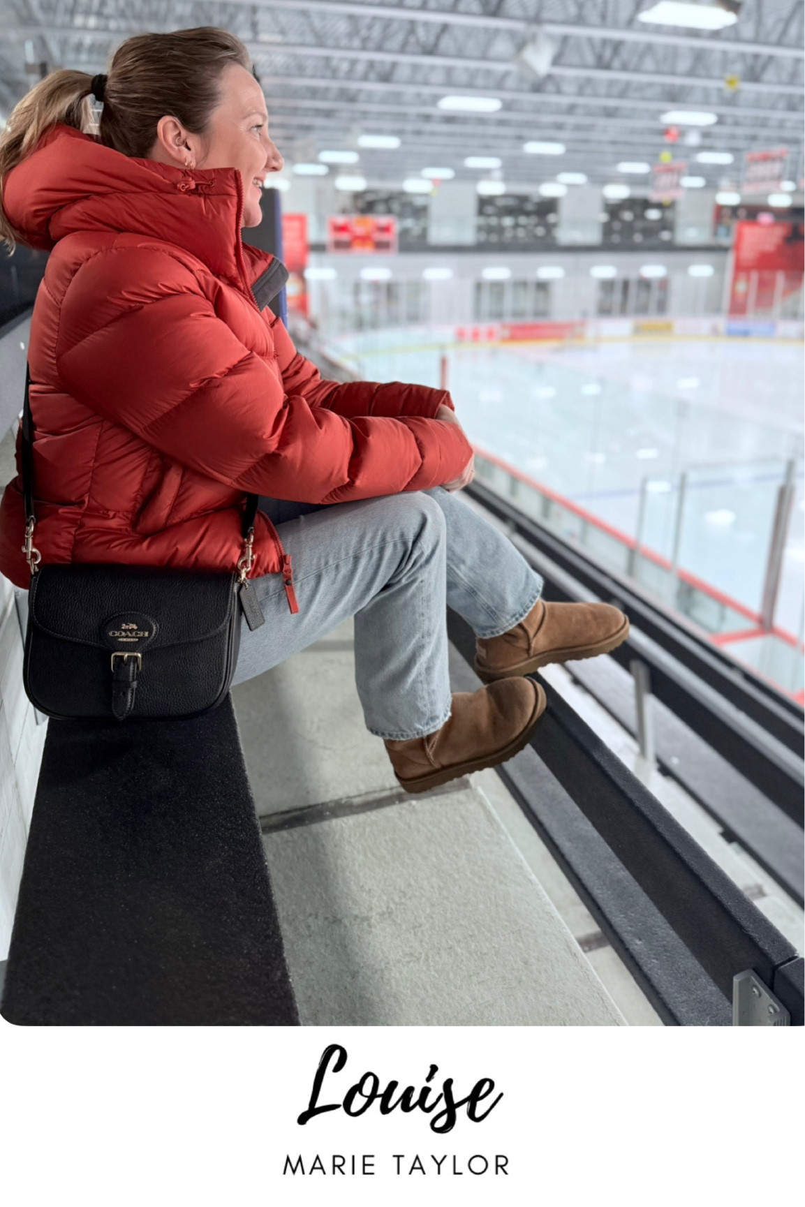 Hockey Mom style 🏒 Keeping warm in style is this eye-popping red puffer jacket. Snag your color, going fast! 

#LTKOver40 #LTKItBag #LTKStyleTip